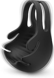Dorcel Fun Bag Testicle Vibrator Вибриращ Пръстен Тестис Black 6072479