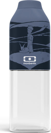 Monbento Positive M Le Petit Prince Désert Μπουκάλι Νερού Πλαστικό με Βιδωτό Καπάκι Μπλε 500ml Monbento Positive M Le Petit Prince Désert Μπουκάλι Νερού Πλαστικό με Βιδωτό Καπάκι Μπλε 500ml