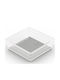 Kis Sistemo 6 Plastic Storage Box Transparent 15x15x5cm