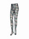 Selena Gomez Women's Pantyhose Multicolour with Print