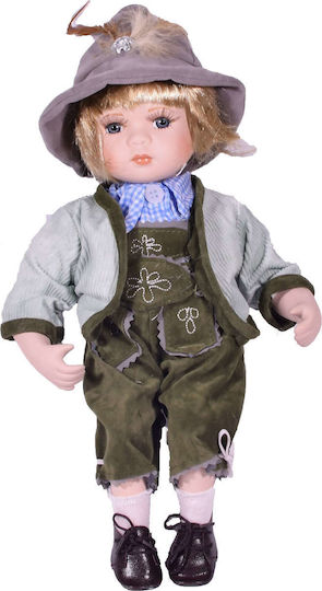 SP Souliotis Decorative Porcelain Doll made of Porcelain Little boy 16x8x30.5cm 1pcs