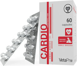 Vetapro Cardio Small Breed Dog Supplement Tablets 60 Tabs for Heart Conditions Vetapro Cardio Small Breed Dog Supplement Tablets 60 Tabs for Heart Conditions