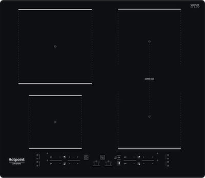 Hotpoint-Ariston HB 3760B NE Autonomous Cooktop with Induction Burners and Locking Function 59x51cm