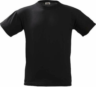 Army Race Short Sleeve T-shirt Army 100% Cotton In Black Colour