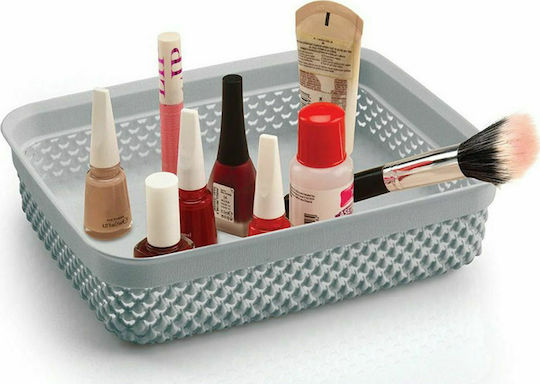 Viosarp Plastic Storage Basket Gray 1.1L M-137