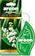 Areon Car Air Freshener Tab Pendand Mon Lily Of The Valley