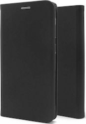 iNOS Curved S-Folio Book Δερματίνης Μαύρο (Huawei P Smart S)