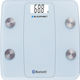 Blaupunkt Smart Bathroom Scale with Body Fat Counter & Bluetooth White BSM711BT