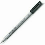 Staedtler Lumocolor 312 B Design Marker Black