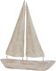 Kaemingk Wooden Miniature Ship 46x5x54.5cm