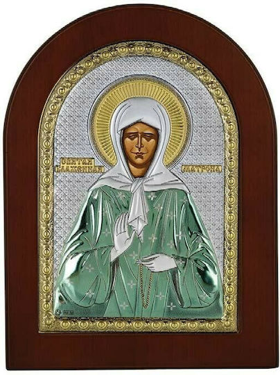 Prince Silvero Image St. Matrona Silver 10x14cm