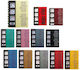 Neohart Notebook Ruled A4 Magic Clips 1pcs (Μiscellaneous colours)
