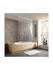 Kleine Wolke 3321 Shower Roller Curtain 128x240cm Mother Of Pearl