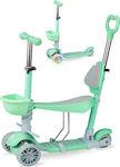 Kids Scooter Qkids Ili 3-Wheel with Seat Green