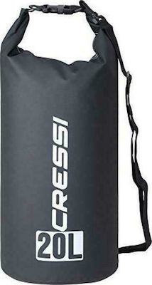 CressiSub Dry Shoulder Bag 20lt Black