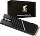 Gigabyte Aorus Gen4 7000s SSD 2TB τύπου M.2 με σύνδεση PCI Express 4.0 και Ψύκτρα (PS5 Compatible) GP-AG70S2TB