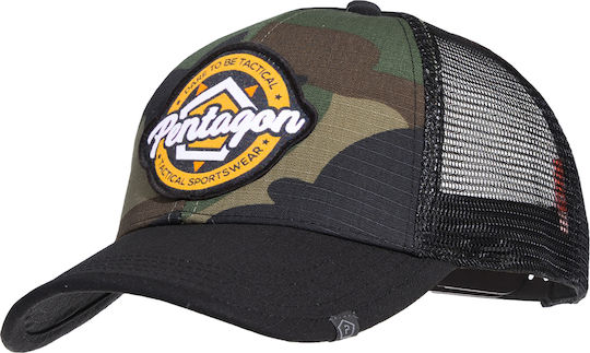 Pentagon Jockey Hunting Hat Camouflage Woodland