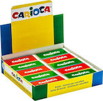 Carioca Radiergummi für Bleistifte 40/50 40150 1Stück Weiß