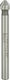 Bosch Edge Milling Cutter with Cylindrical Shank Cutter Bit HSS for Edge Shaping 6.3mm x 6.3mm