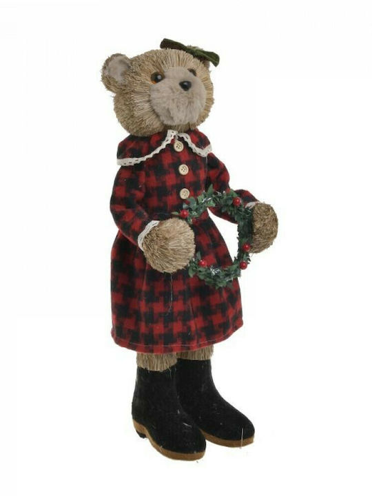 Inart Weihnachtliche Figur Bär Höhe 46cm