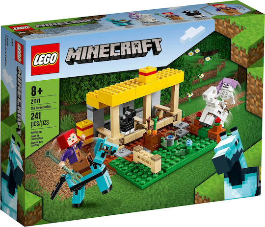 LEGO Minecraft Das Pferdestall Für 8+ Jahre 241 Stück