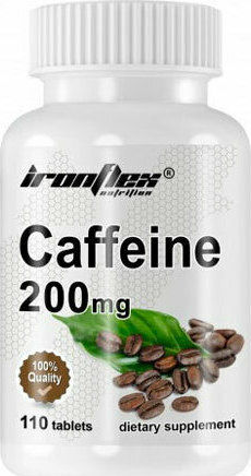 Ironflex Nutrition Caffeine 200mg 110 tabs