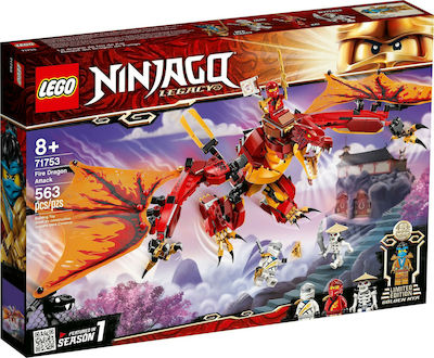 Lego Ninjago Fire Dragon Attack for 8+ Years Old