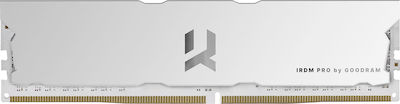 GoodRAM IRDM PRO Hollow White 8GB DDR4 RAM mit Geschwindigkeit 3600 für Schreibtisch