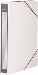 IONIA Box Paper File Box with Rubber Band 35x4x...