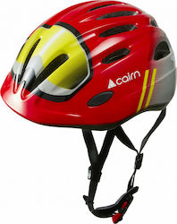 Cairn Earthy Kids' Helmet for City Bike Red