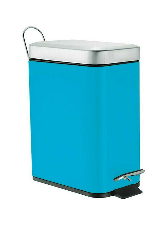 Casetti BAN603 Metallic Toilet Bin 5lt Blue