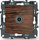 Aca Prime TV Antenna Socket Terminal in Brown c...