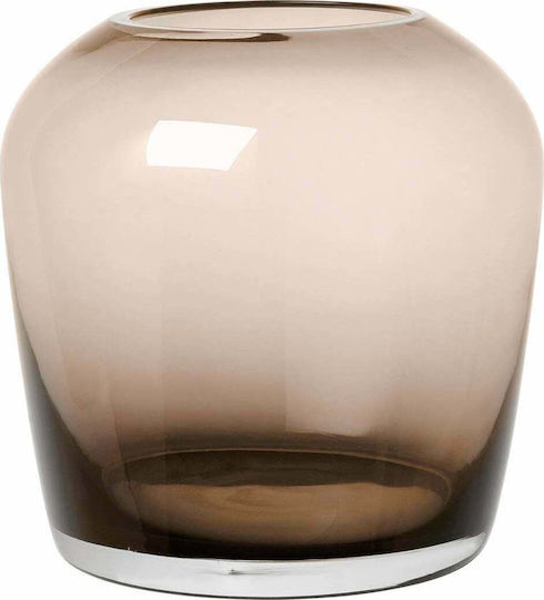 Blomus Βάζο Γυάλινο Leta Sm Καφέ Φ13xΥ13cm Blomus Βάζο Γυάλινο Leta Sm Καφέ Φ13xΥ13cm