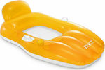 Intex με Υποπόδιο Kids Inflatable Mattress Orange 163cm