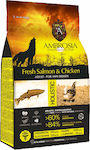 Ambrosia Fresh Salmon & Chicken Adult Mini Breeds 2kg Hrană Uscată fără Cereale pentru Câini Adulți de Rase Mici cu Pui și Somon