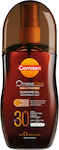 Carroten Omega Care Tan & Protect Waterproof Crema protectie solara Ulei pentru Corp SPF30 în Spray 20ml