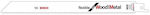 Bosch S1122 HF Jig Saw Blade for Metal and Wood...