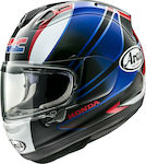 Arai RX-7V Honda CBR Black/Blue Κράνος Μηχανής Full Face με Pinlock