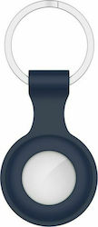 Tech-Protect Icon Schlüsselbund-Etui für AirTag Silikon Navy Μπλε