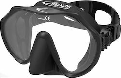 Epsealon Silicone Diving Mask Explorer Black Black