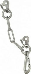 Fixe D-Belay Station Draco V41410 Ανοξείδωτh Πλακέτa με Κρίκο, Αλυσίδα και Καραμπίνερ
