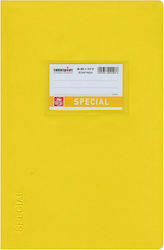 Typotrust Notebook Ruled B5 50 Sheets Typo Yellow 1pcs 27704