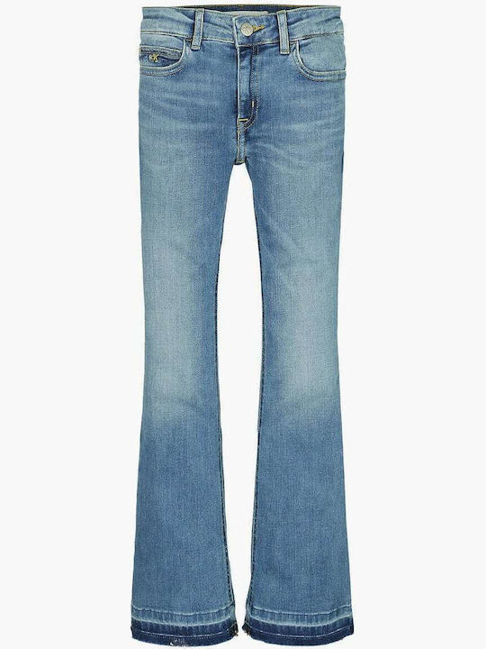 Calvin Klein Flare Mr Infinite Kids' Jeans Trousers Blue