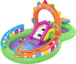 Bestway Play Center Sing 'N Splash Kids Swimming Pool PVC Inflatable 295x190x137cm