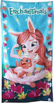 Mattel Enchantimals Kids' Beach Towel Πετσέτα θαλάσσης 70x140εκ. In Light Blue Colour 140x70cm