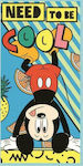 Stamion Mickey Kinder-Strandtuch Mehrfarbig 140x70cm