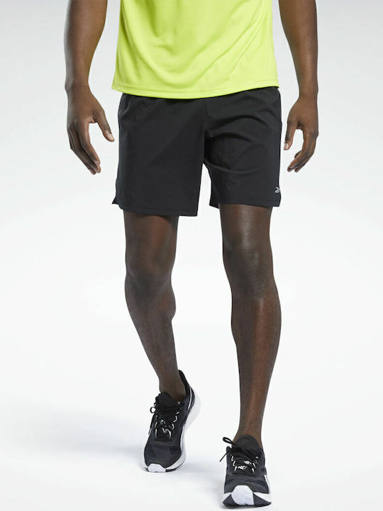 Running Woven Men's Athletic Shorts Black