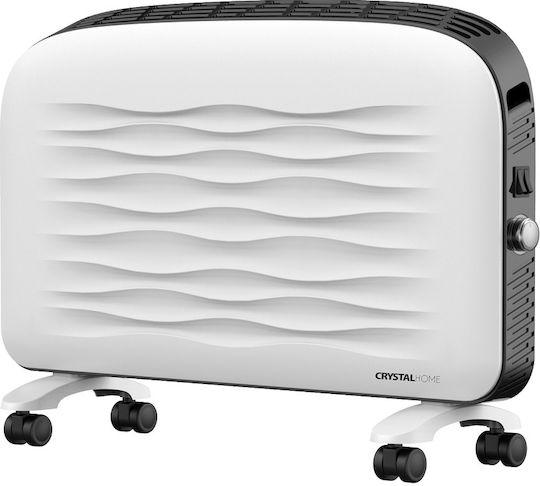 Crystal Home Slim Line Wavy Θερμοπομπός Δαπέδου 2000W 74x52cm