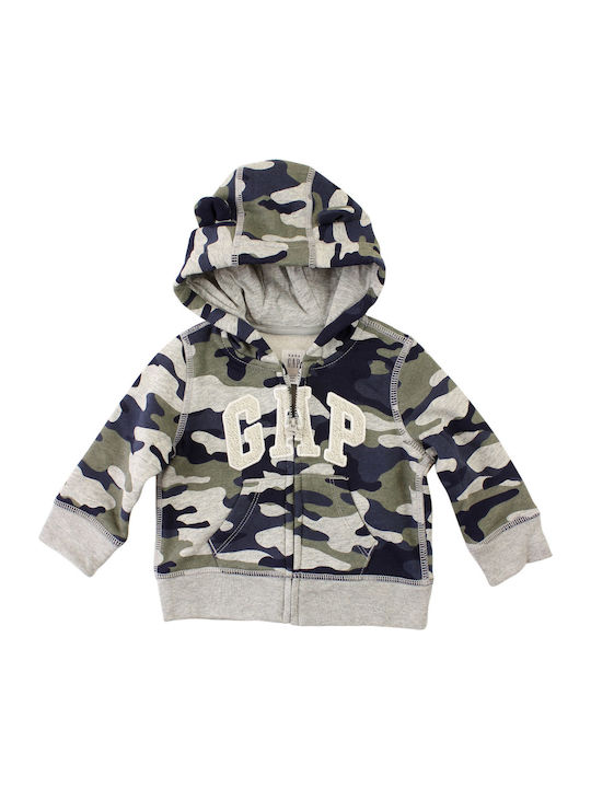 GAP Kids Cardigan Sweatshirts Hooded Multicolour