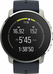 Suunto 9 Peak Titanium 43mm Waterproof Smartwatch with Heart Rate Monitor (Granite Blue Titanium)